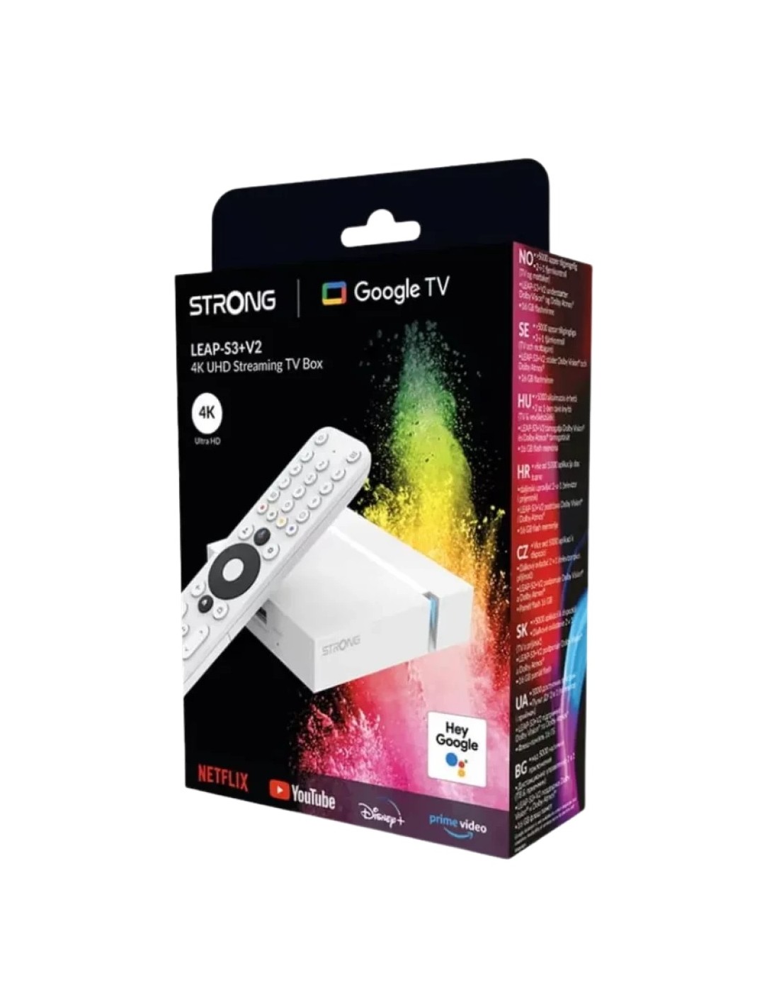 TV Box Strong Leap-S3+ V2 2GB/16GB Android 11 4K WiFi Bluetooth S905Y4