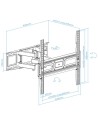 Soporte para TV TooQ LP7846TN-B giratorio e inclinable 32"-70" VESA 40