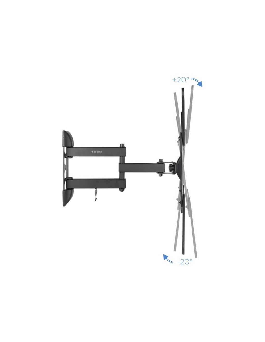 TooQ LP6055TN-B (3 Pivotes) giratorio e inclinable 23"- 55" VESA 400x4
