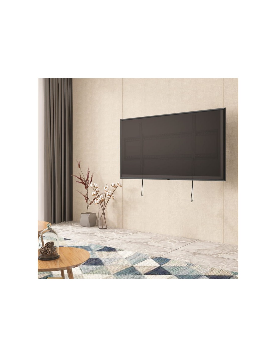 Soporte para TV Aisens WT90F-119 Fijo 37-90" VESA 800x400 mm Negro