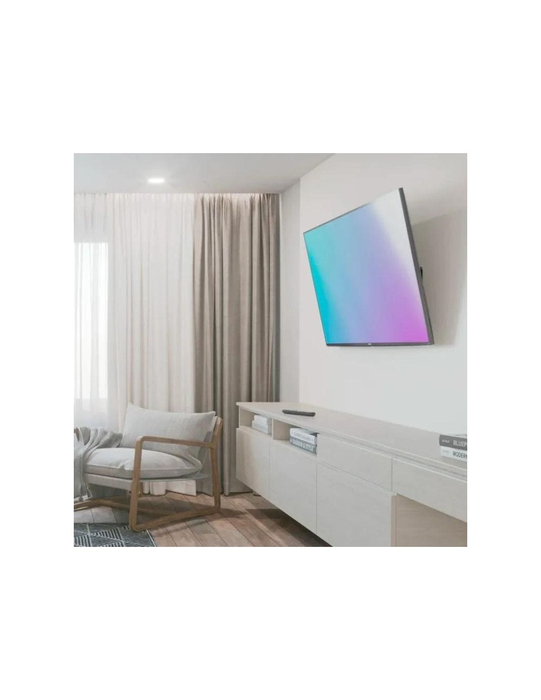 Soporte para TV Hama 00220806 19-48 VESA 200x200 mm Negro en Logroño