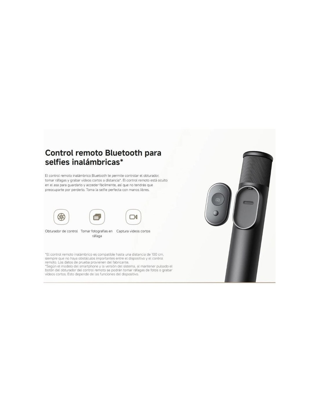 Xiaomi Selfie Stick Tripod Mini en Logroño