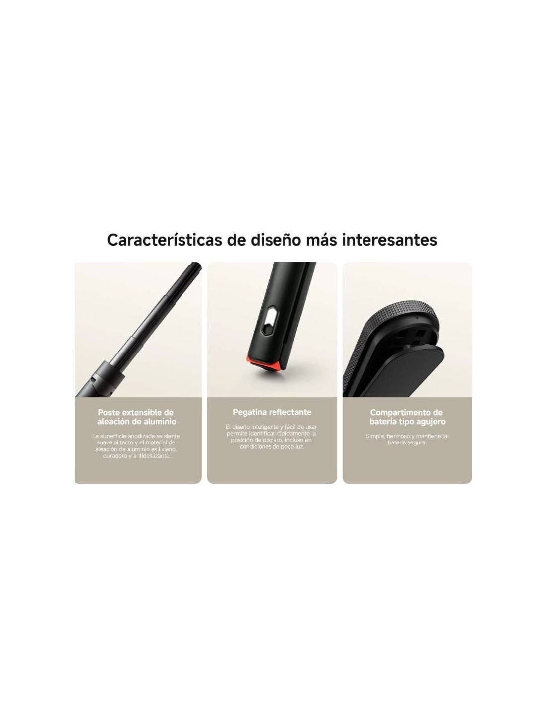 Xiaomi Zoom Floor Selfie Stick Tripod 62" en Logroño