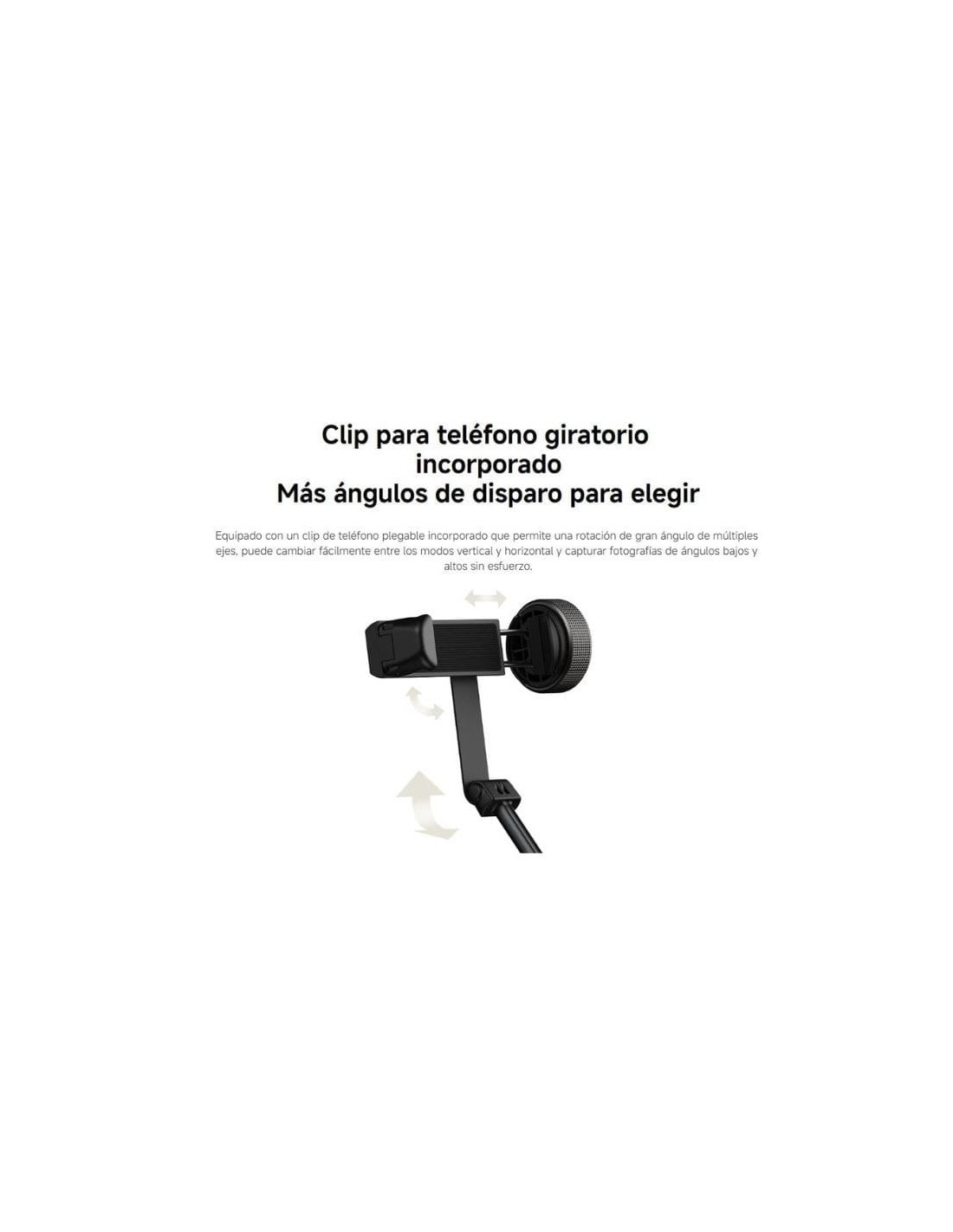 Xiaomi Zoom Floor Selfie Stick Tripod 62" en Logroño