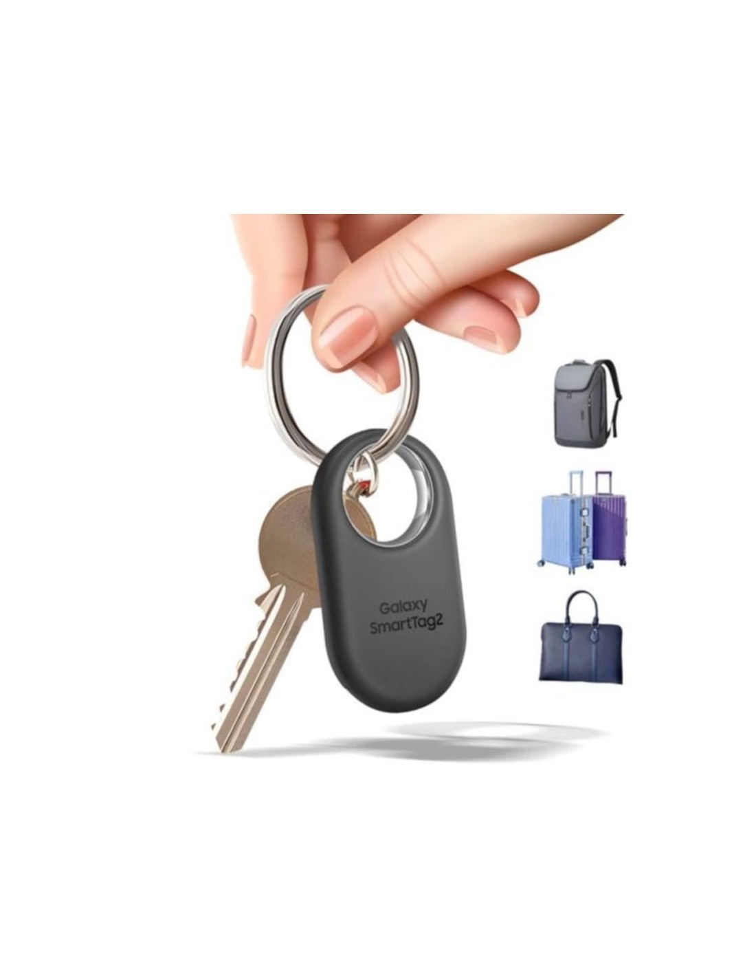 Dispositivo localizador Samsung Galaxy SmartTag 2 Negro NFC IP67 Bluet