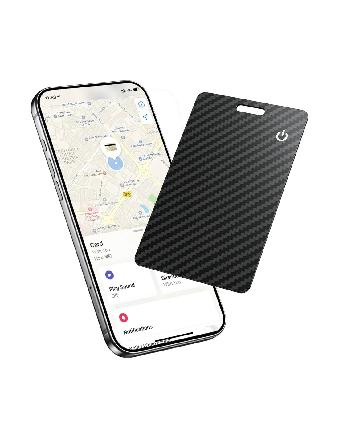 Localizador Tarjeta localizadora DKS01 Apple Find My y Find Hub compat