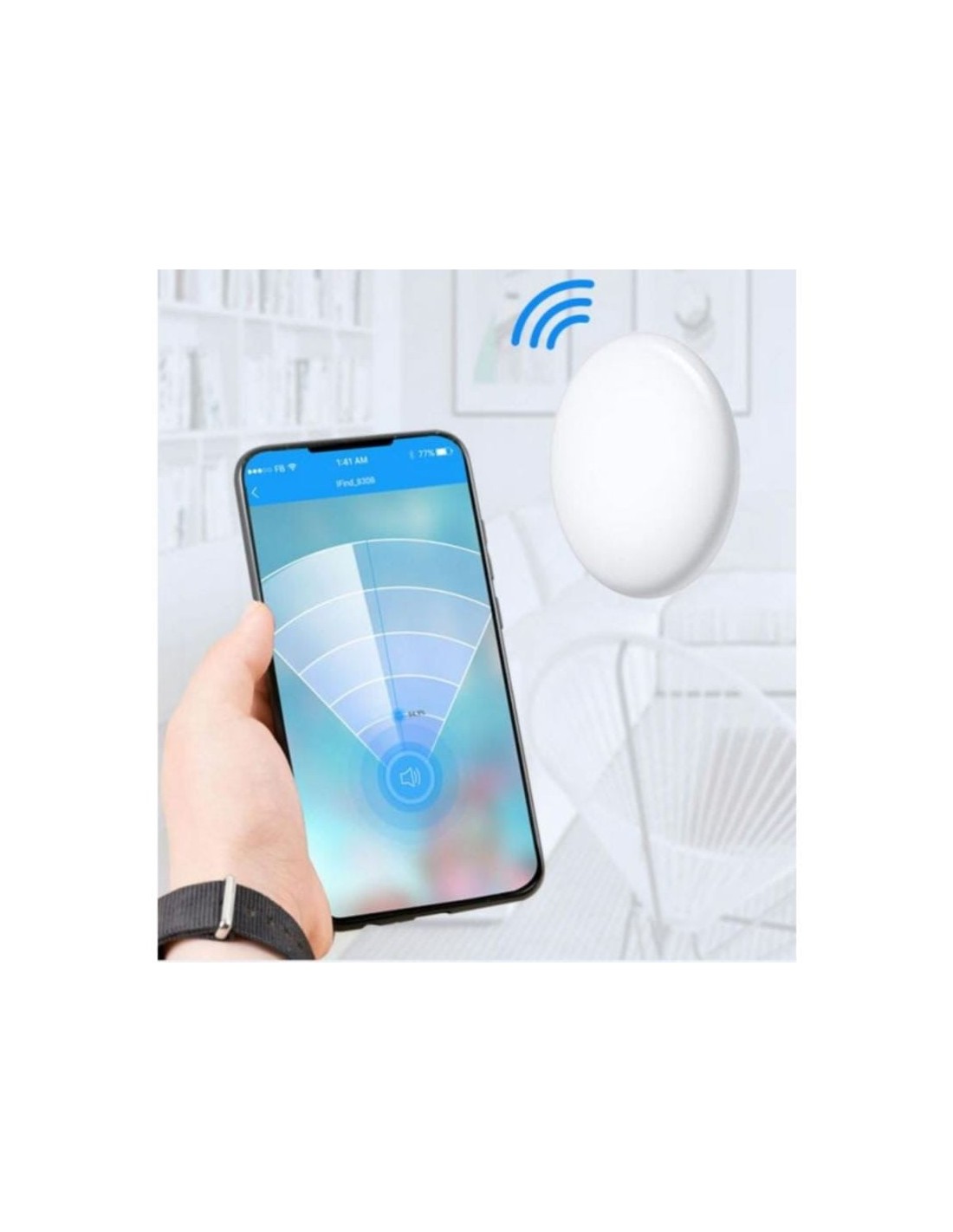 Localizador Smart Finder Blanco Bluetooth en Logroño