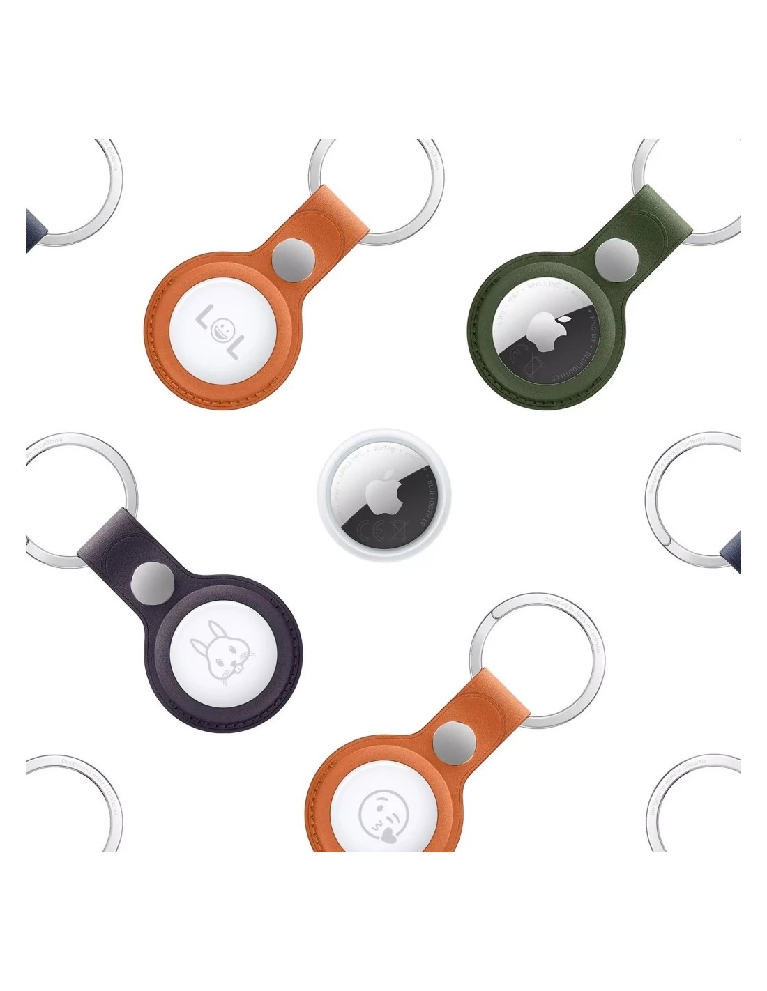 Localizador Apple AirTag 2nd Gen Pack ×4 Bluetooth en Logroño