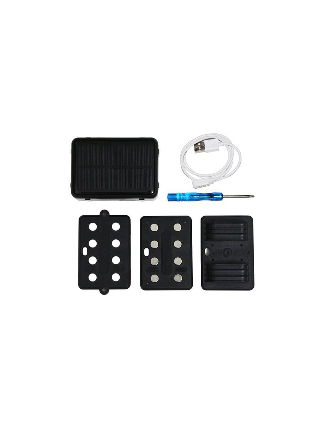 GPS para Mascotas V34 Carga Solar 2G 9000mAh Localizador GPS