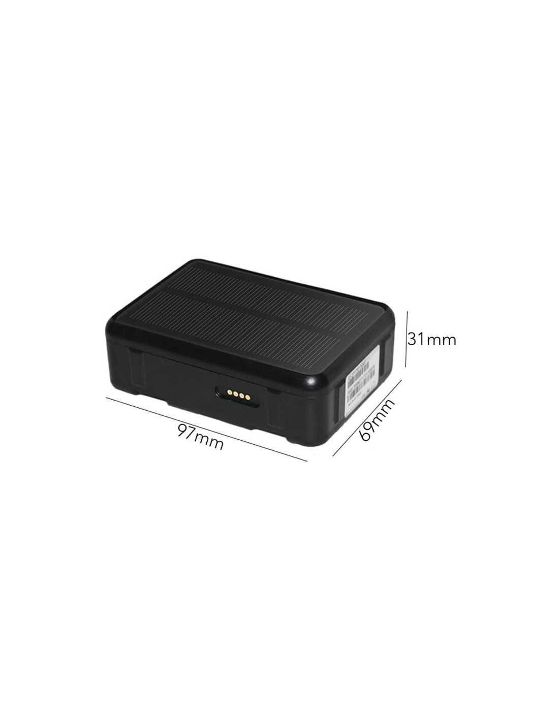 GPS para Mascotas V34 Carga Solar 2G 9000mAh Localizador GPS