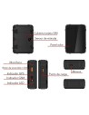 GPS para Mascotas V34 Carga Solar 2G 9000mAh Localizador GPS