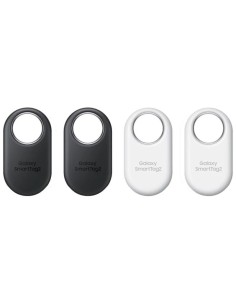 Dispositivo localizador Samsung Galaxy SmartTag 2 Negro/Blanco Pack ×4