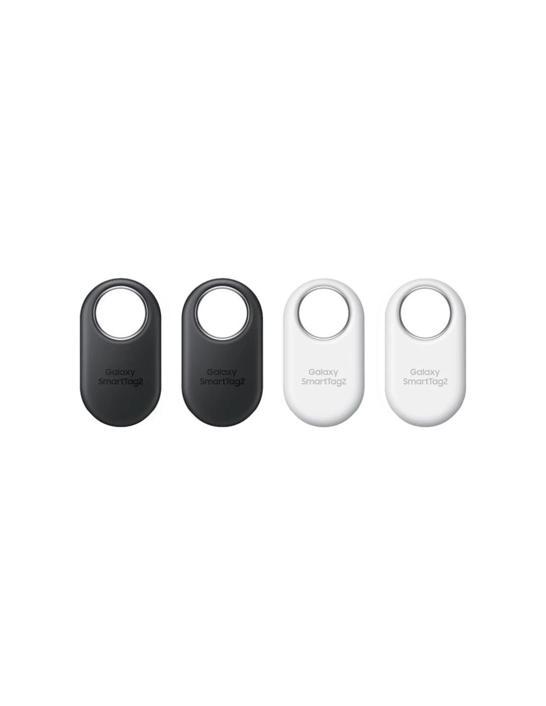 Dispositivo localizador Samsung Galaxy SmartTag 2 Negro/Blanco Pack ×4