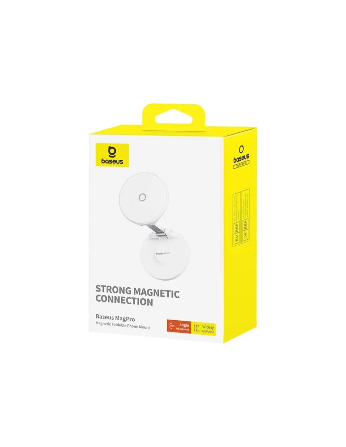 Soporte magnético para teléfono Blanco Baseus MagPro en Logroño
