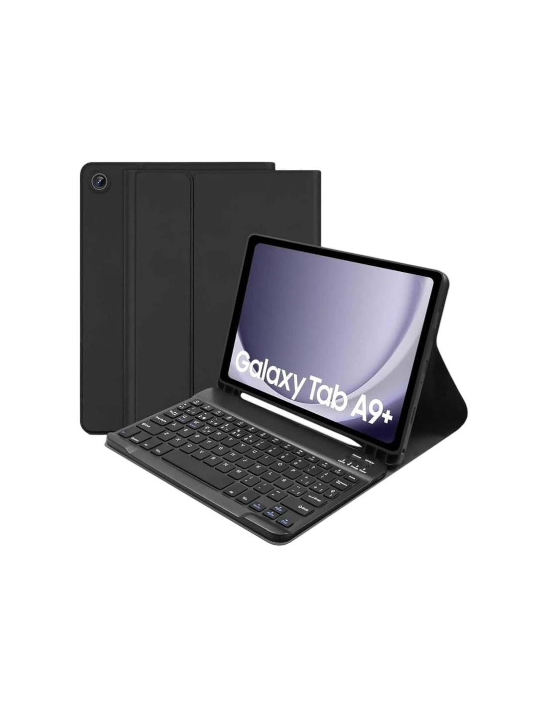 Funda con Teclado Samsung Galaxy Tab A9+ (Español) en Logroño