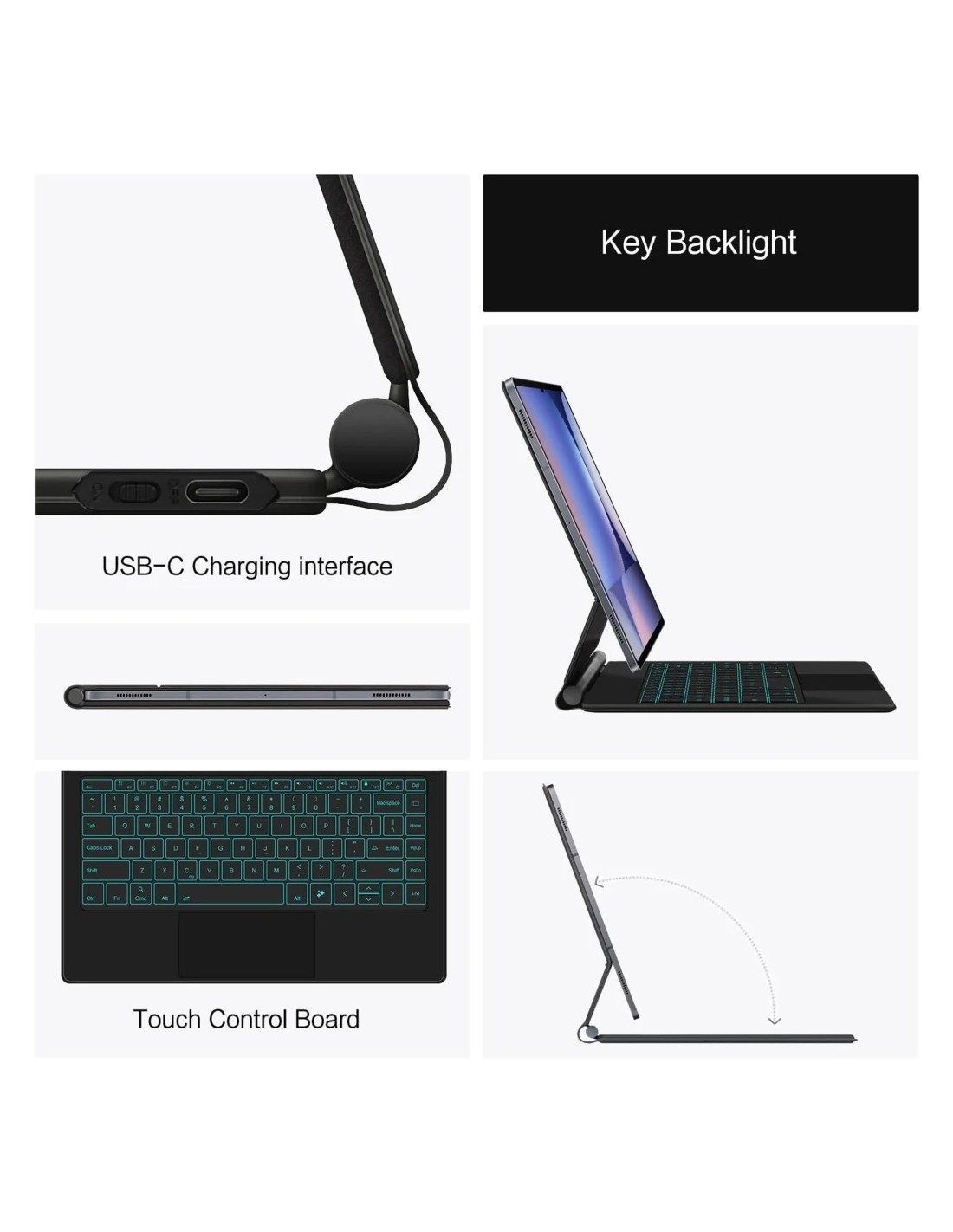 Funda con Teclado Samsung Galaxy Tab S10 Ultra (Inglés) en Logroño