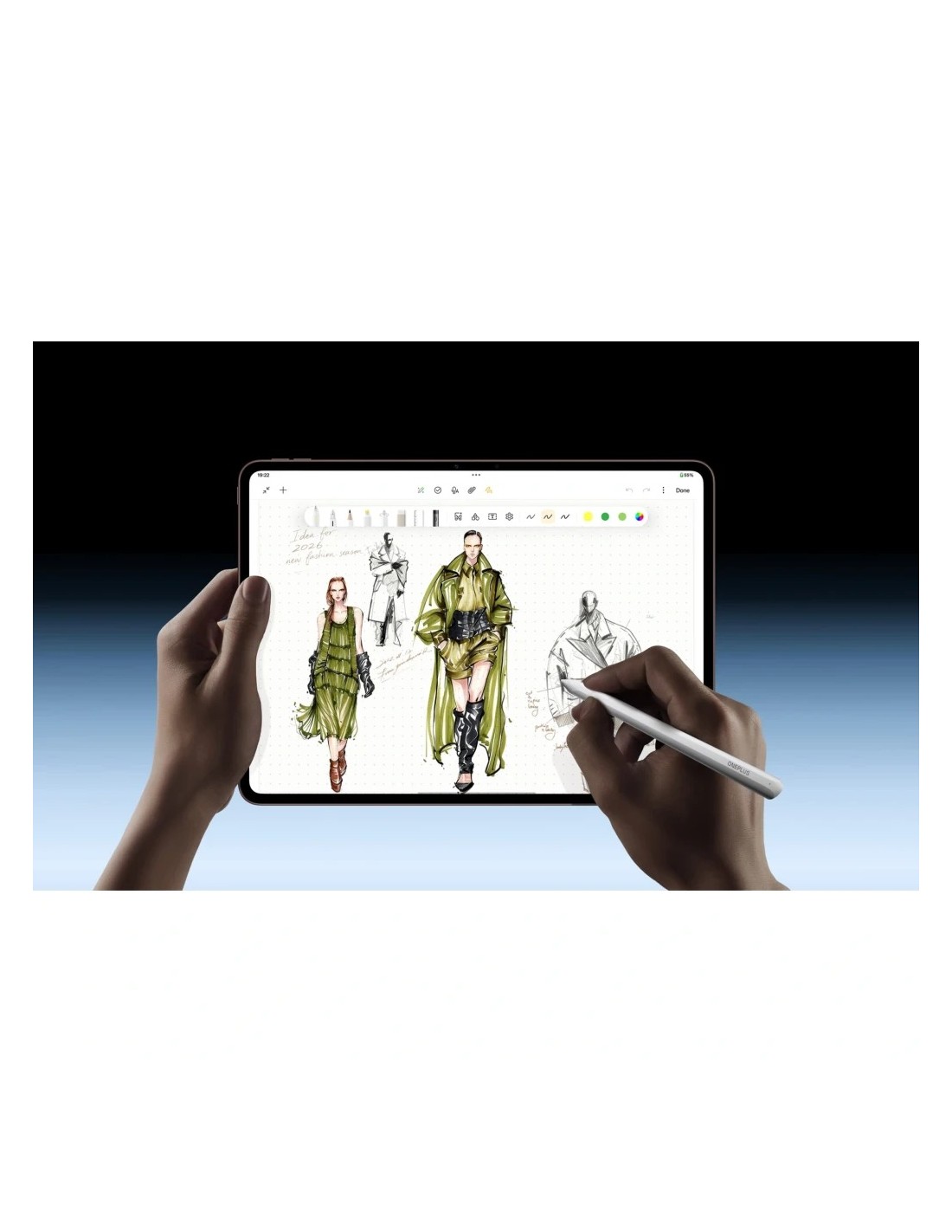 OnePlus Stylo Pro 16384 Niveles Motor Háptico - Lápiz Óptico