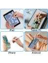 Lápiz Táctil Óptico Stylus KD503 Blanco Universal Imantado para Tablet