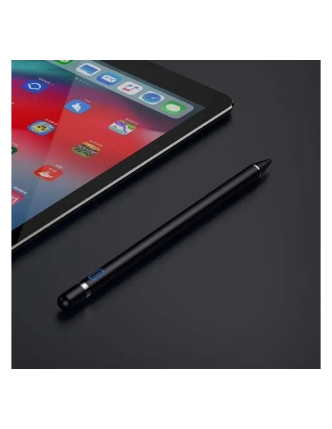 Lápiz Stylus K811 Capacitivo Negro para Xiaomi Pad/Apple iPad/Samsung 