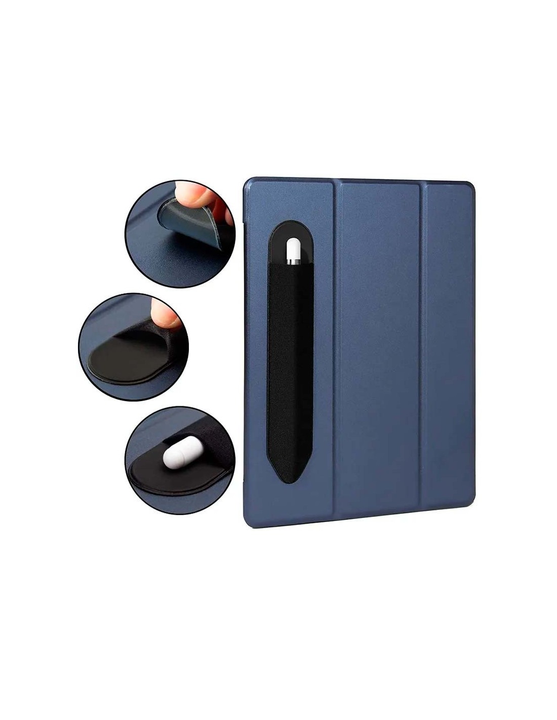 Funda Adhesiva para Stylus Pen Universal con Tacto Suave Negro