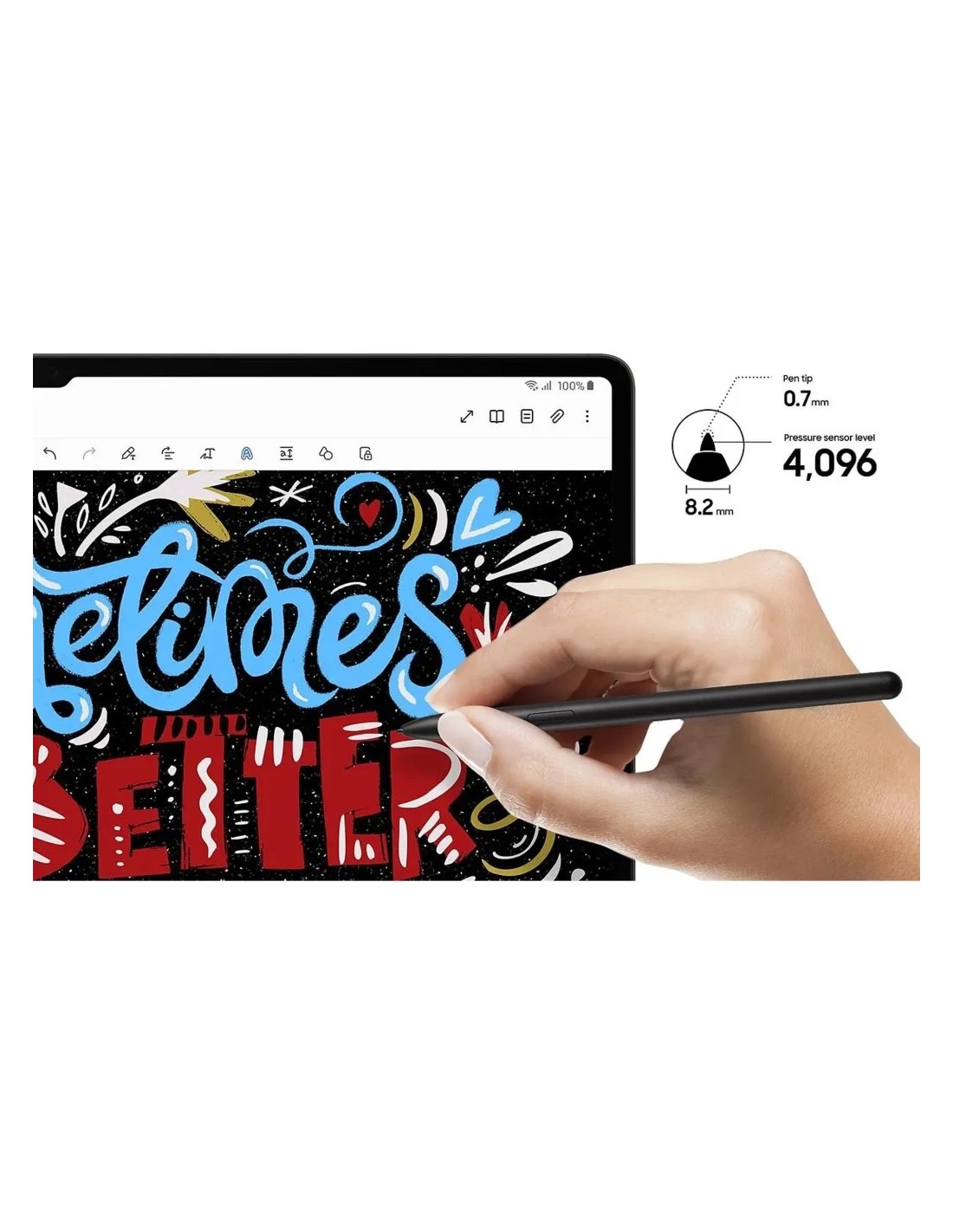 Samsung S Pen para Tab S9/S10 Series Negro en Logroño