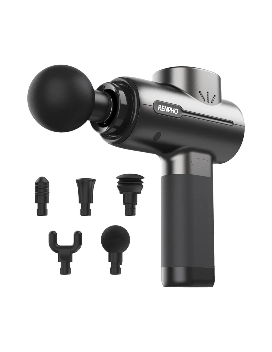 Pistola de Masaje Renpho Active Massage Gun Negro 5 velocidades