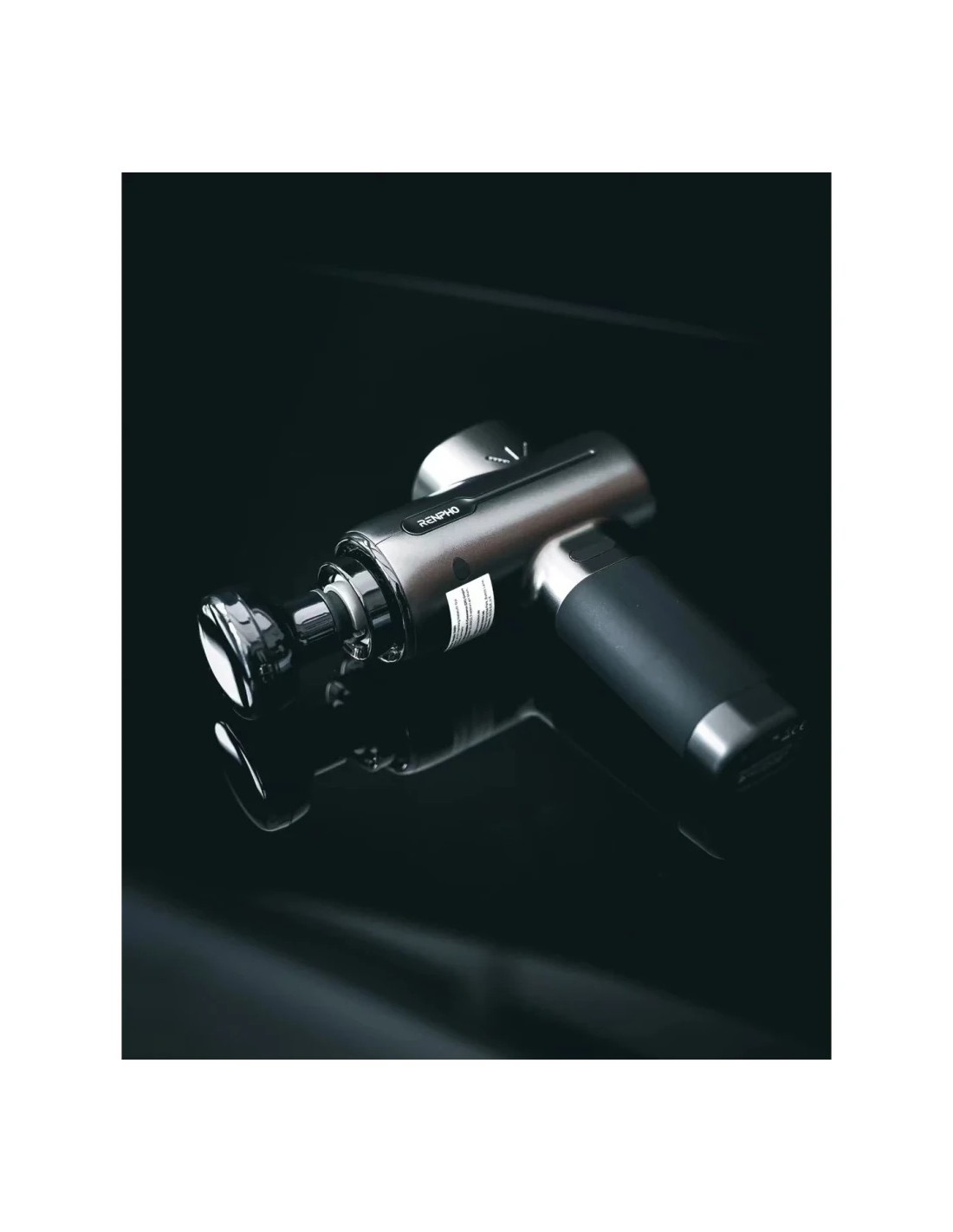 Pistola de Masaje Renpho Active Massage Gun Negro 5 velocidades