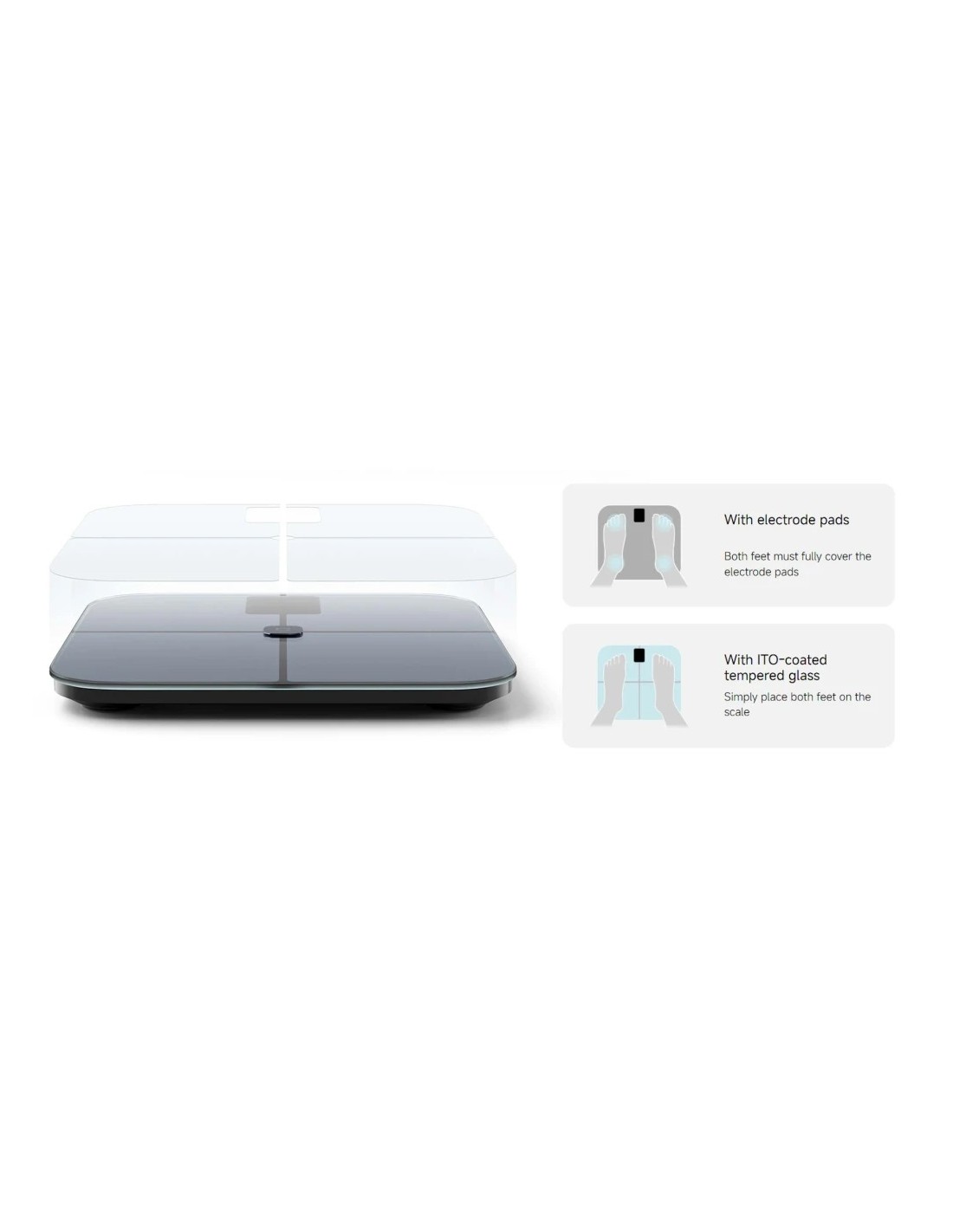 Báscula inteligente Xiaomi Body Composition Scale S400 Pro en Logroño