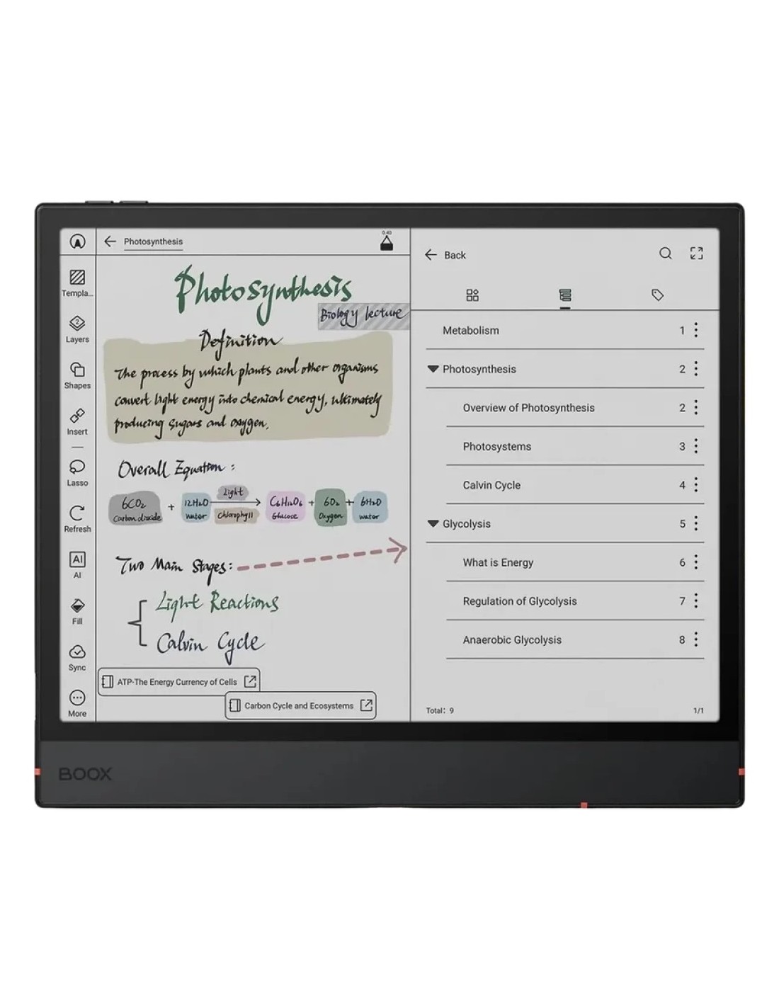 EBook ONYX BOOX Note Air5 C 64GB 10,3 pulgadas pantalla a color E Ink 