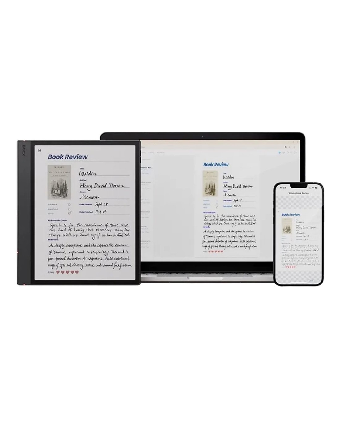 EBook ONYX BOOX Note Air5 C 64GB 10,3 pulgadas pantalla a color E Ink 