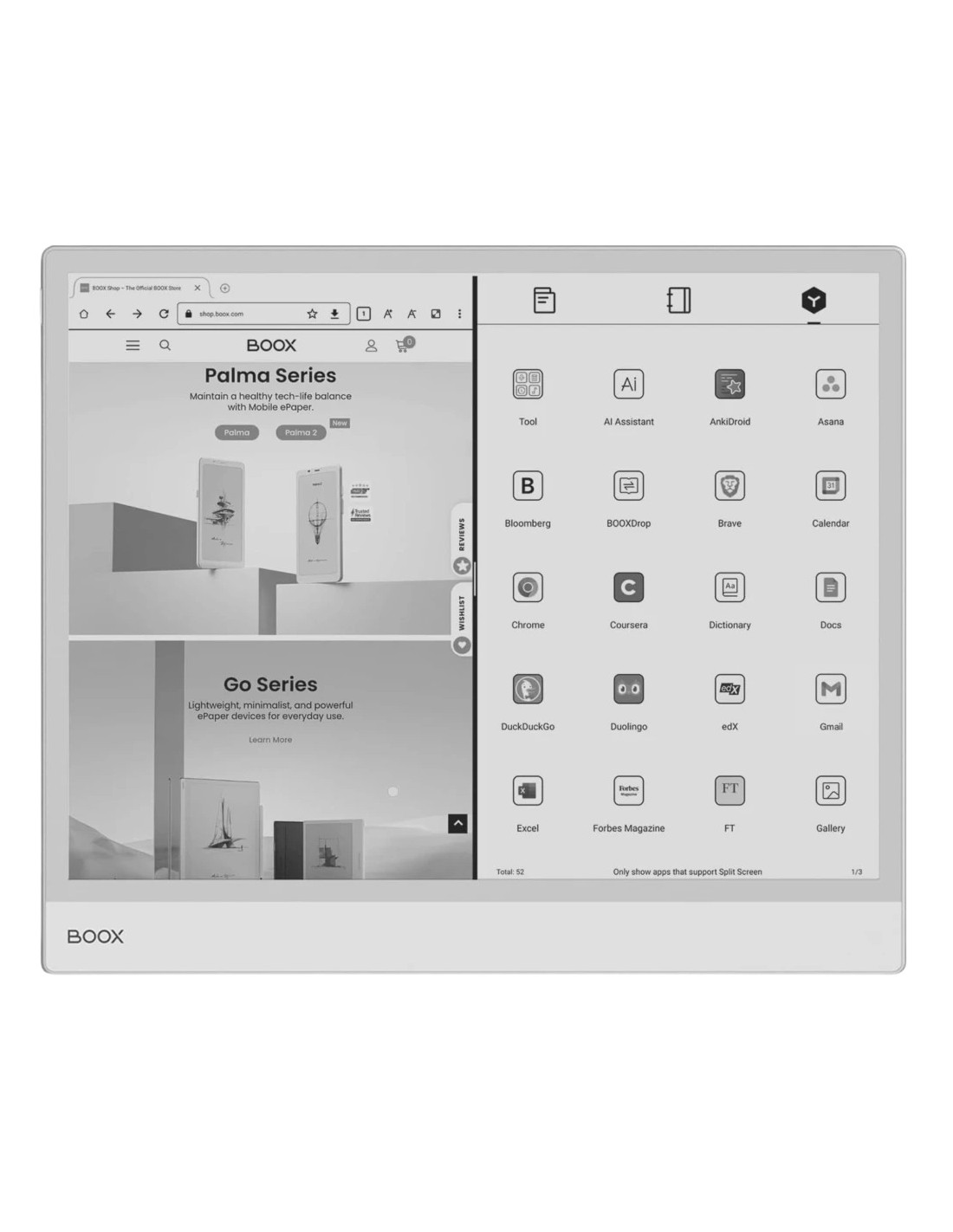 EBook ONYX BOOX Note Max 128GB 13,3 pulgadas E Ink Carta 1300