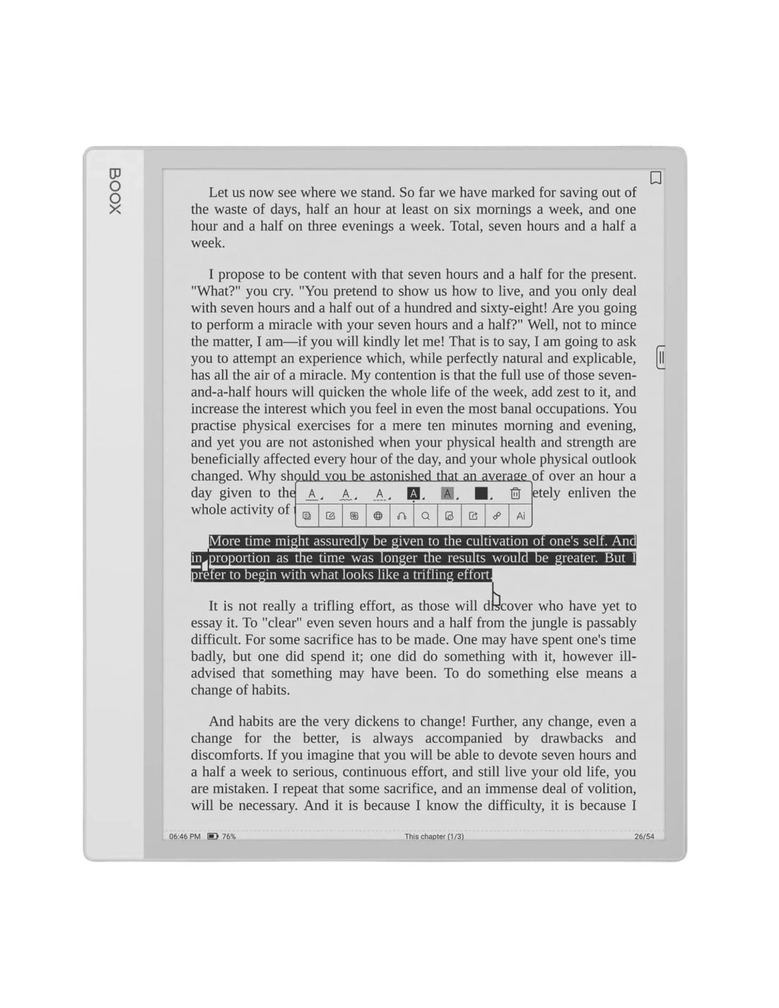 EBook ONYX BOOX Note Max 128GB 13,3 pulgadas E Ink Carta 1300