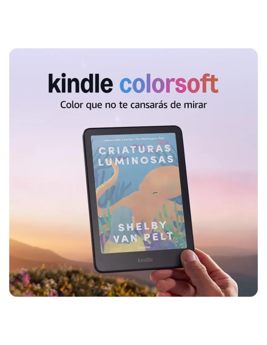 Amazon Kindle Colorsoft 16GB 7 pulgadas pantalla a color en Logroño