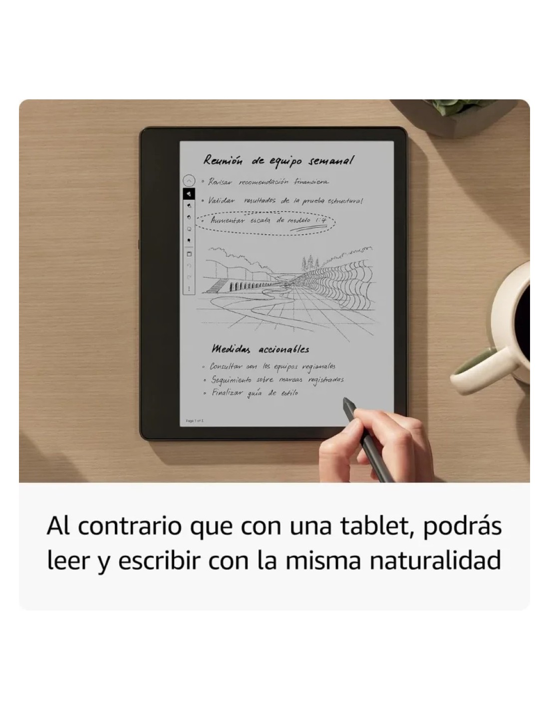 Amazon Kindle Scribe 2022 16GB con lápiz premium 10,2 pulgadas
