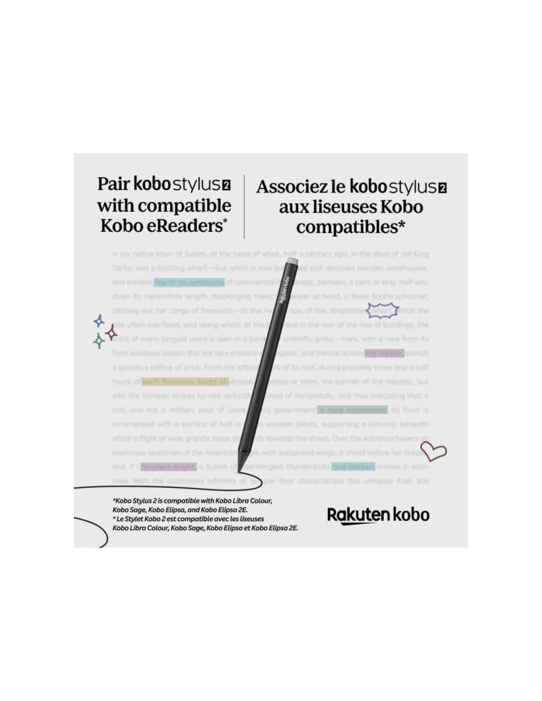 Rakuten Kobo Stylus 2 Negro - Lápiz digital en Logroño