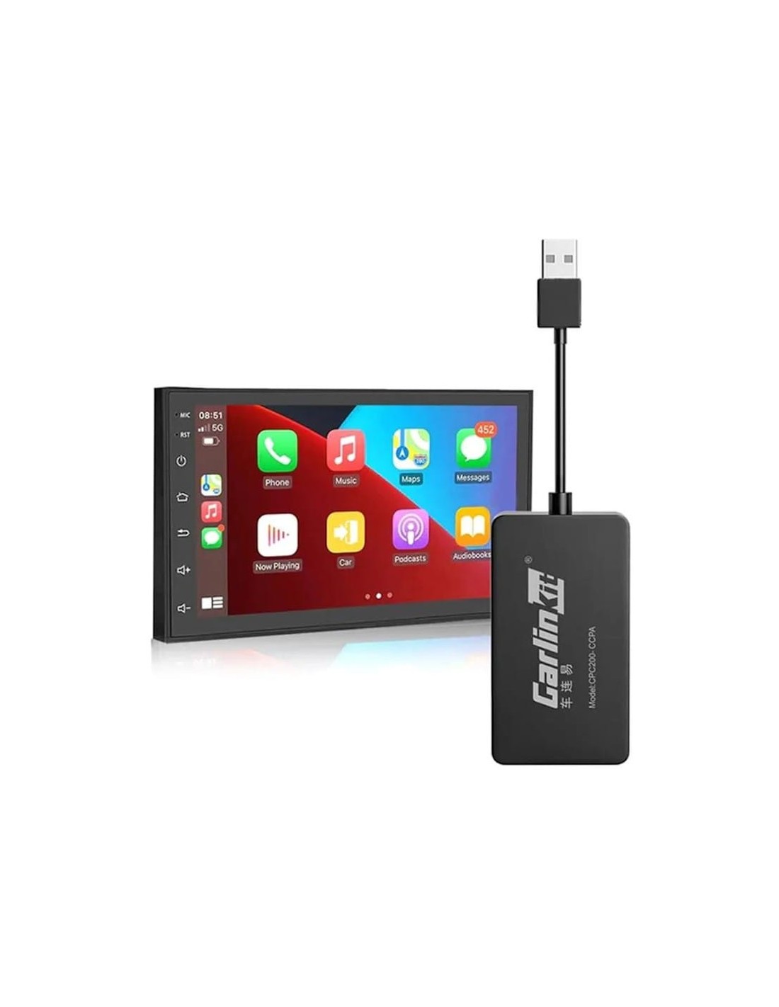 Carlinkit CPC200-CCPA Adaptador inalámbrico CarPlay/Android Auto