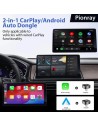 Adaptador inalámbrico Carplay y Android Auto Pionray 2026 WiFi Bluetoo