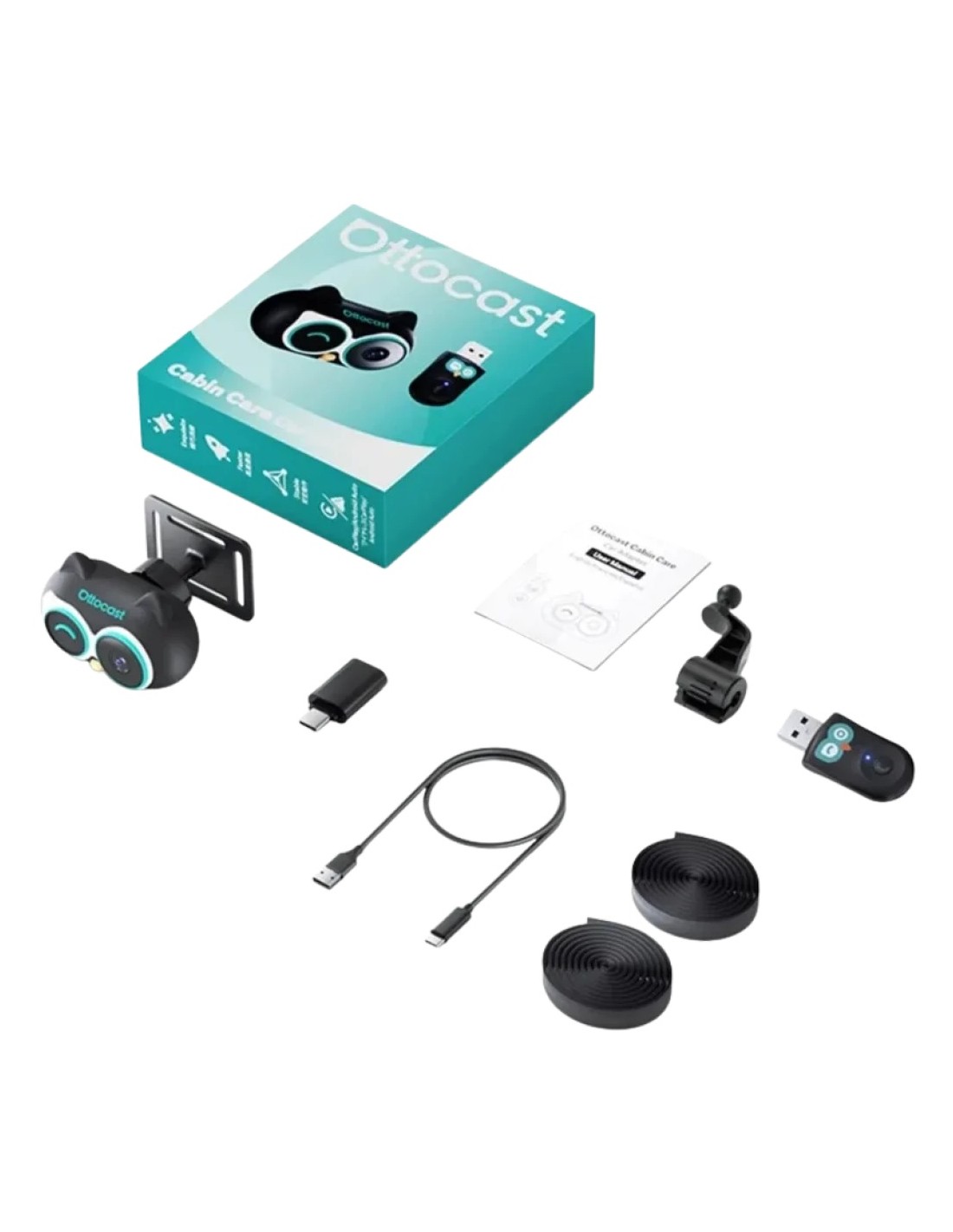 Adaptador inalámbrico Ottocast CarPlay para coche con sistema de contr