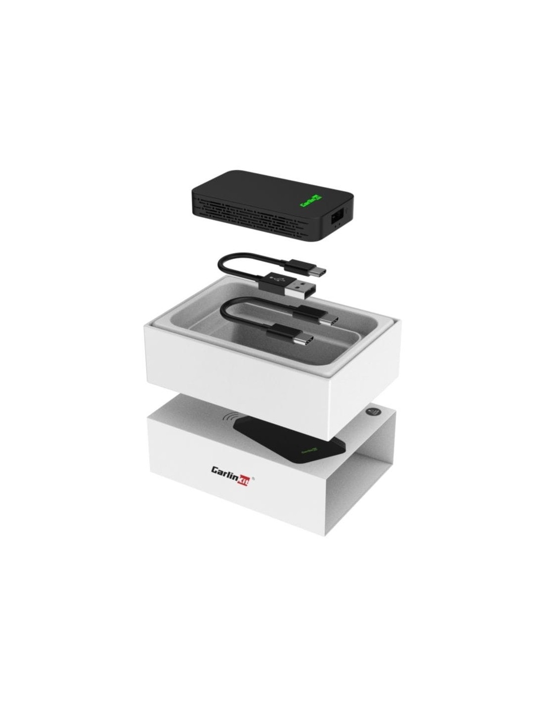 CarlinKit 2air Adaptador inalámbrico CarPlay/Android Auto en Logroño