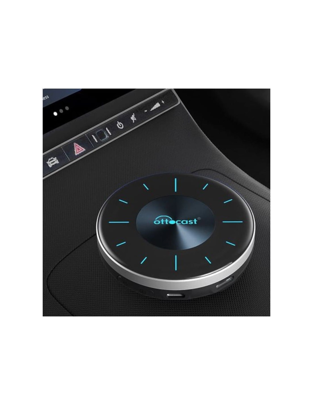 Adaptador CarPlay y Android Auto Ottocast OttoAiBox P3 SIM 4G LTE Negr