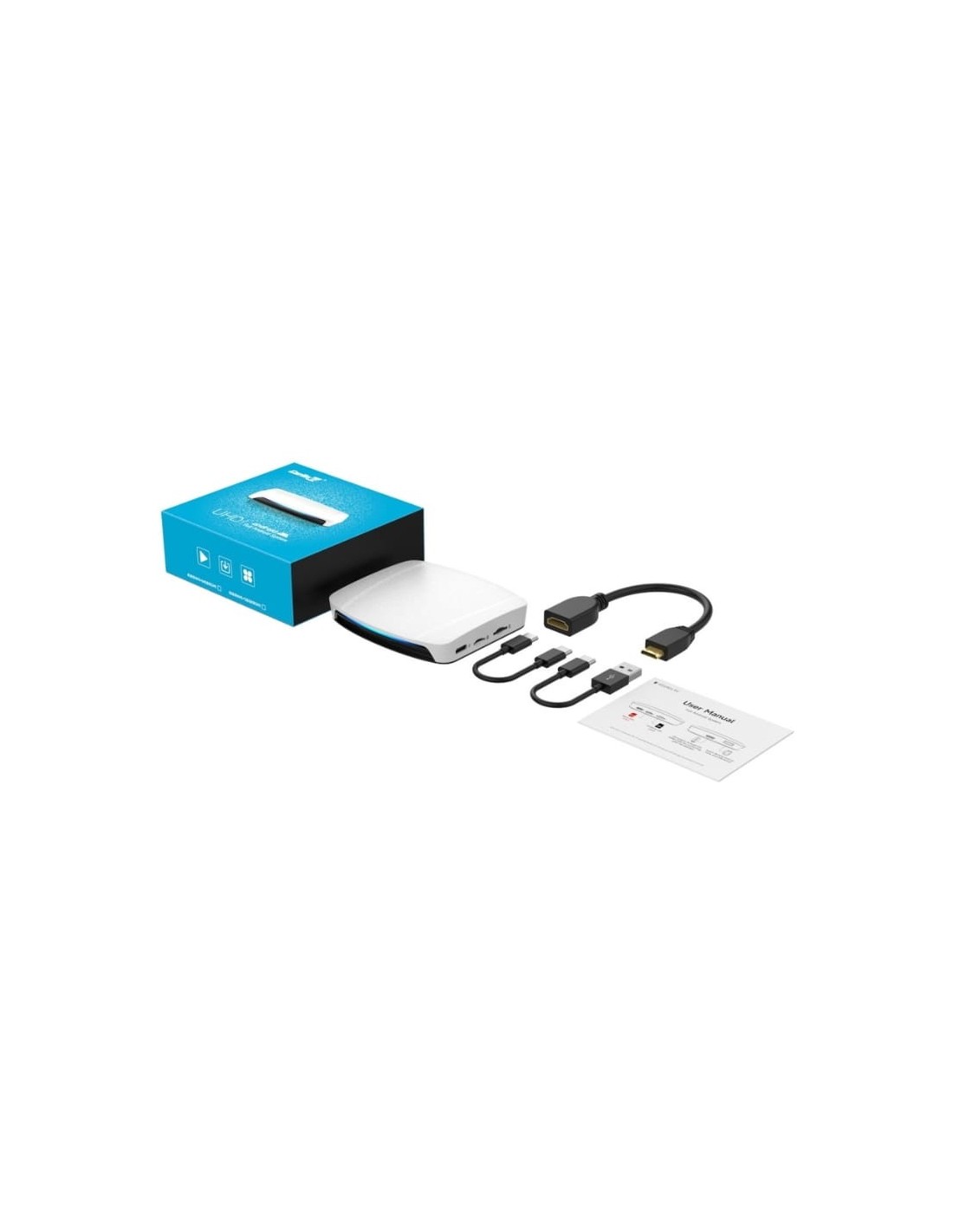 Carlinkit CPC200-TBOX UHD 8GB/128GB Blanco Bluetooth 4.2 AI Box compat