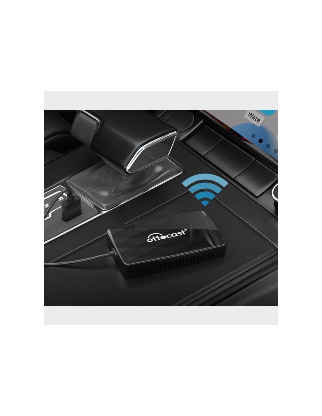 Ottocast CA360 WiFi Adaptador inalámbrico Apple Carplay, Android Auto