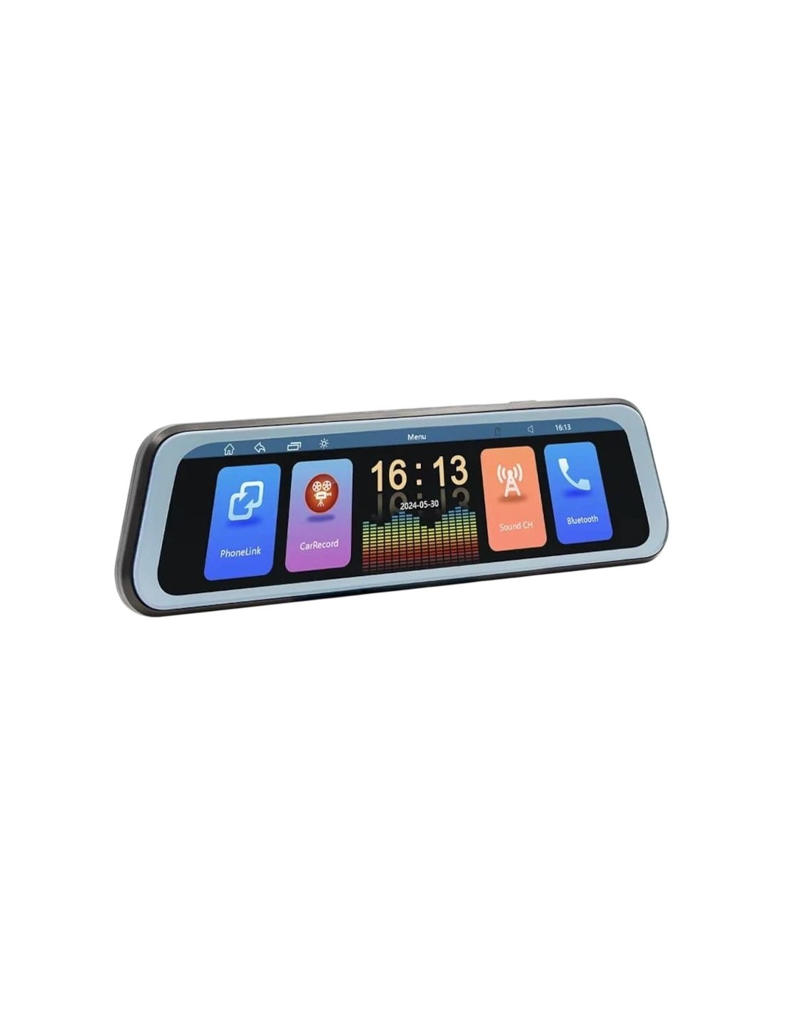 SWM B5319R 9,36 pulgadas Carplay/Android Auto Negro Retrovisor inalámb