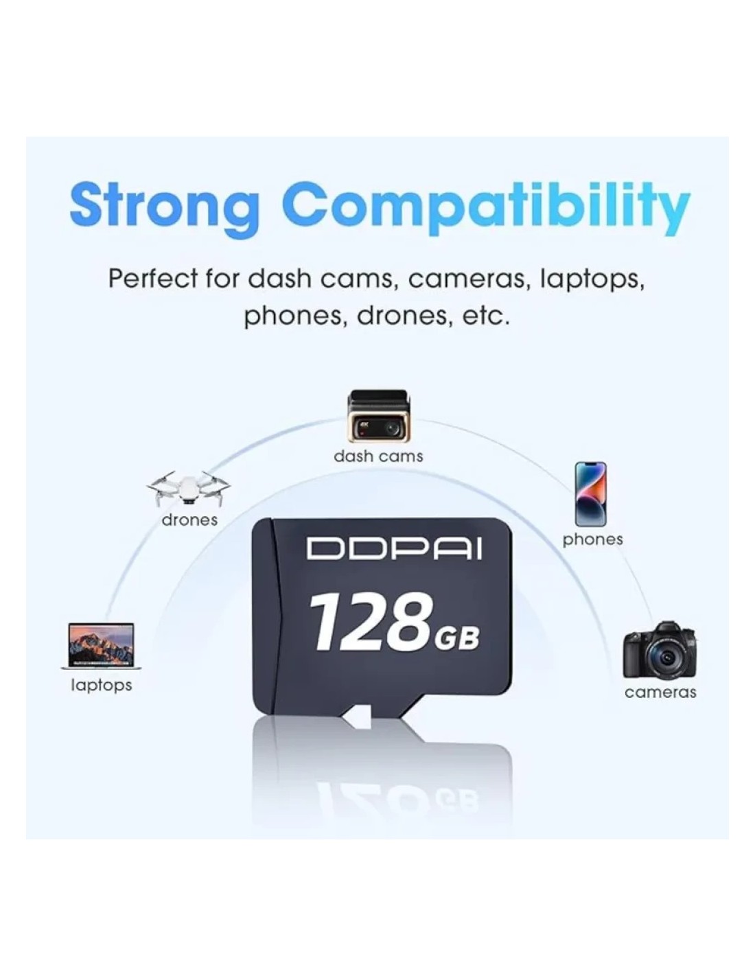 DDPAI Tarjeta microSD 128GB para Dash Cam en Logroño