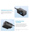 Cable OBD-II VIOFO OP100 12V/24V Vigilancia Aparcamiento 24h compatibl
