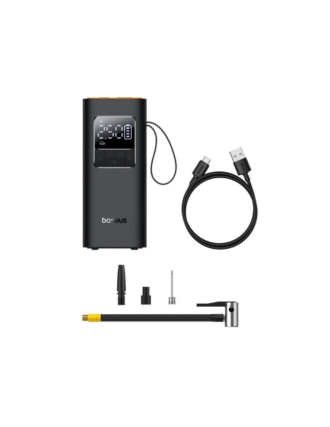 Baseus Super Mini Pro Compressor Cluster 150 psi 4000mAh pantalla digi