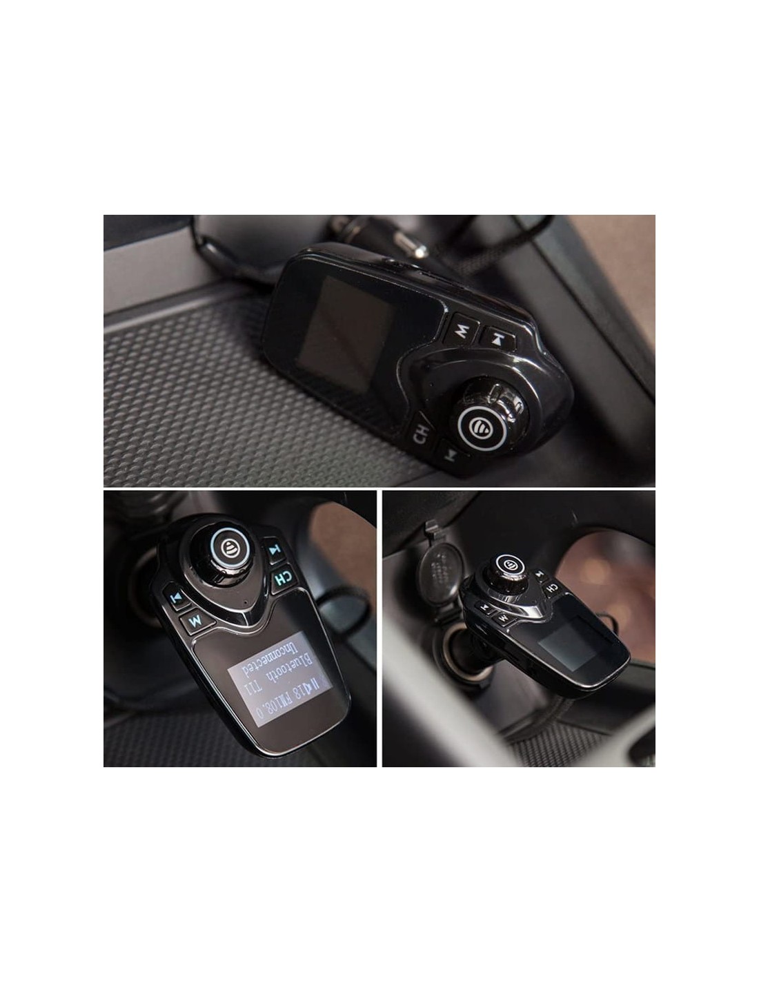 Transmisor FM T11Bluetooth MP3 USB en Logroño