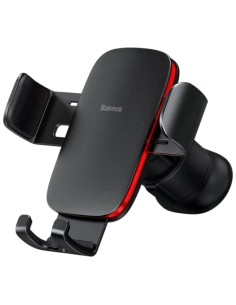 Baseus Soporte para Coche Rejilla Metal Age Gravity Air 2 Negro y Rojo