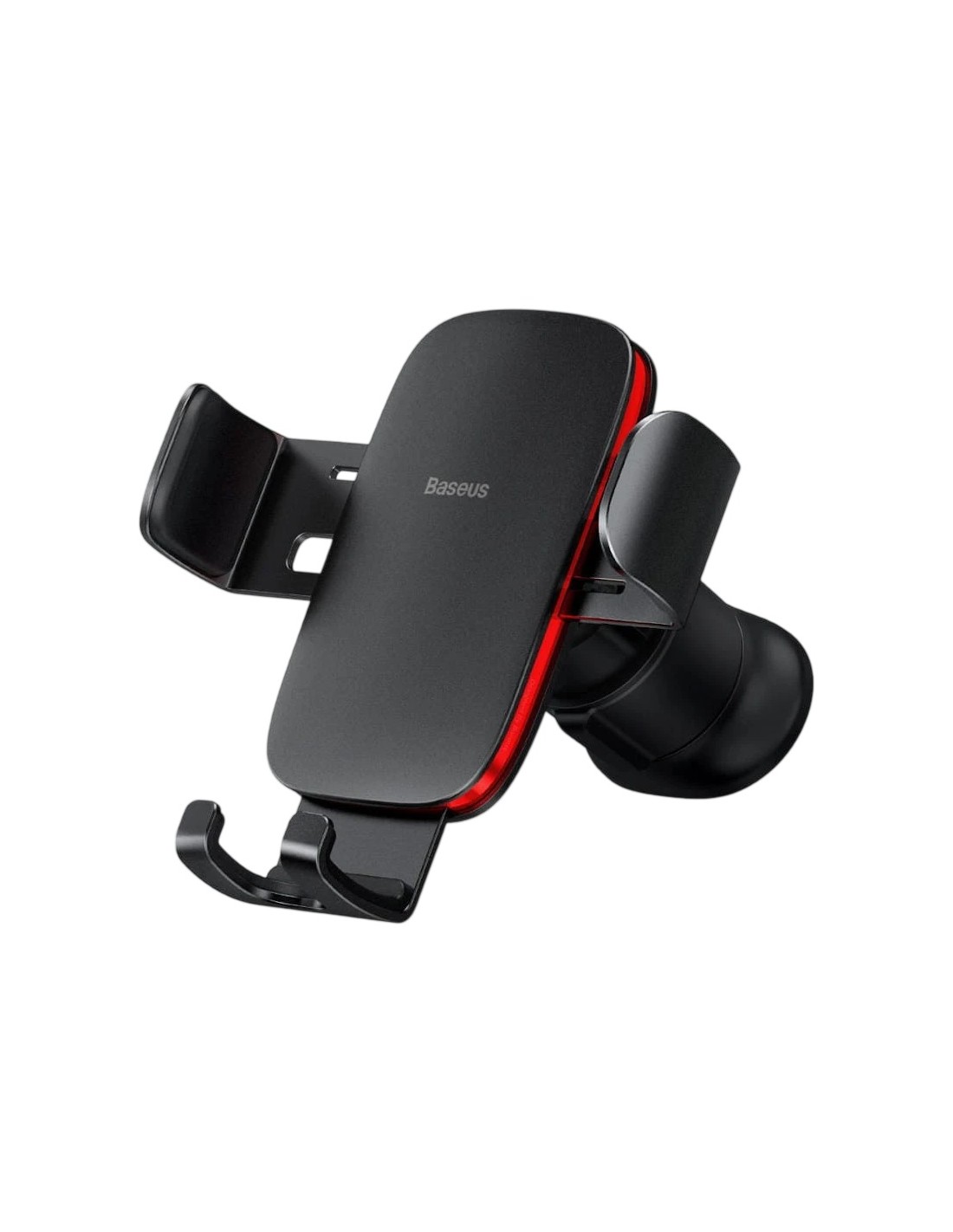 Baseus Soporte para Coche Rejilla Metal Age Gravity Air 2 Negro y Rojo