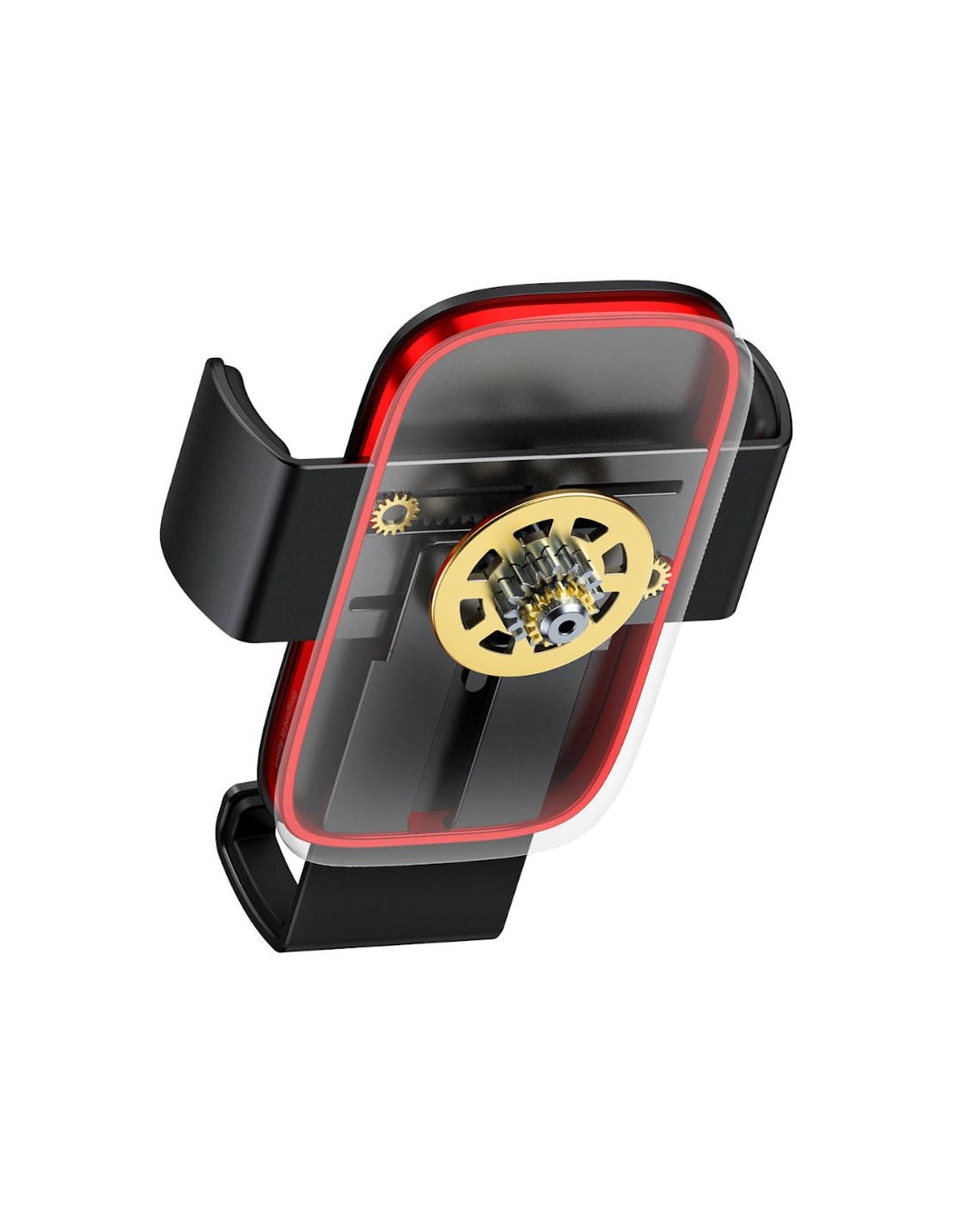 Baseus Soporte para Coche Rejilla Metal Age Gravity Air 2 Negro y Rojo